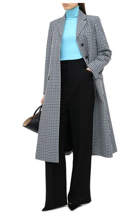 Женская водолазка TOM FORD голубого цвета по цене 95850 руб., арт. MAK1031-YAX283 | Фото 2 Женская водолазка TOM FORD голубого цвета, арт. MAK1031-YAX283 | Фото 2