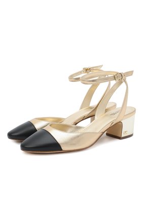 Женская кожаные туфли brie MICHAEL MICHAEL KORS золотого цвета по цене 14200 руб., арт. 40T0BIMS1M | Фото 1 Женская кожаные туфли brie MICHAEL MICHAEL KORS золотого цвета, арт. 40T0BIMS1M | Фото 1