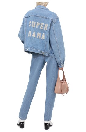 Женская джинсовая куртка FORTE DEI MARMI COUTURE синего цвета по цене 43450 руб., арт. 20WF7352 | Фото 2 Женская джинсовая куртка FORTE DEI MARMI COUTURE синего цвета, арт. 20WF7352 | Фото 2