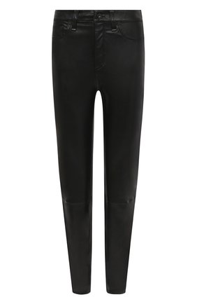 Женские кожаные брюки RAG&BONE черного цвета по цене 106000 руб., арт. WAW19F70483448 | Фото 1 Женские кожаные брюки RAG&BONE черного цвета, арт. WAW19F70483448 | Фото 1