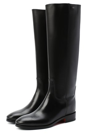 Женские сапоги SANTONI черного цвета по цене 89300 руб., арт. WSNH58900BJ2NBCKN01 | Фото 1 Женские сапоги SANTONI черного цвета, арт. WSNH58900BJ2NBCKN01 | Фото 1