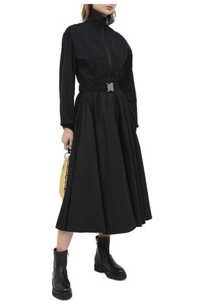Женские кожаные ботинки SANTONI черного цвета по цене 62400 руб., арт. WTER58956G0MNLMBN01 | Фото 2 Женские кожаные ботинки SANTONI черного цвета, арт. WTER58956G0MNLMBN01 | Фото 2