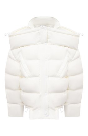 Женский пуховик VETEMENTS белого цвета по цене 228000 руб., арт. WAH21JA006 1324/WHITE | Фото 1 Женский пуховик VETEMENTS белого цвета, арт. WAH21JA006 1324/WHITE | Фото 1