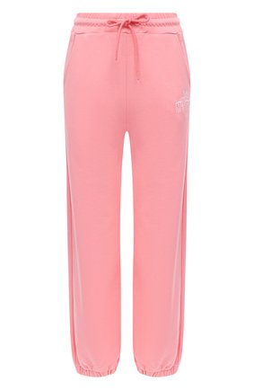 Женские хлопковые джоггеры MSGM розового цвета по цене 21800 руб., арт. 2941MDP60 207799 | Фото 1 Женские хлопковые джоггеры MSGM розового цвета, арт. 2941MDP60 207799 | Фото 1