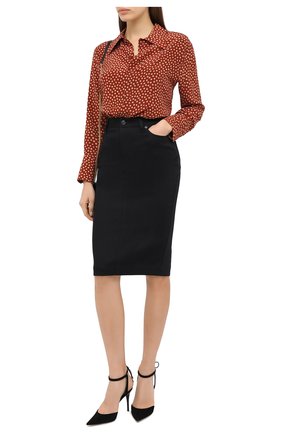 Женская юбка TOM FORD черного цвета по цене 104500 руб., арт. GCD042-DEX105 | Фото 2 Женская юбка TOM FORD черного цвета, арт. GCD042-DEX105 | Фото 2