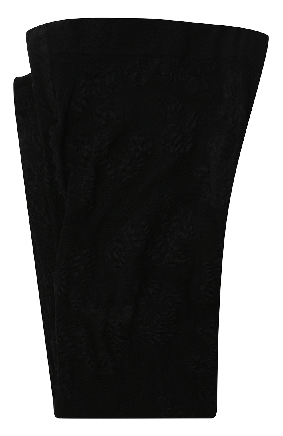 Женские колготки SAINT LAURENT черного цвета, арт. 636080/YBXM2 | Фото 1 (Материал внешний: Синтетический материал)