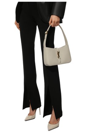 Женская кожаные туфли zoe SAINT LAURENT белого цвета по цене 48200 руб., арт. 529733/1ZJ00 | Фото 2 Женская кожаные туфли zoe SAINT LAURENT белого цвета, арт. 529733/1ZJ00 | Фото 2