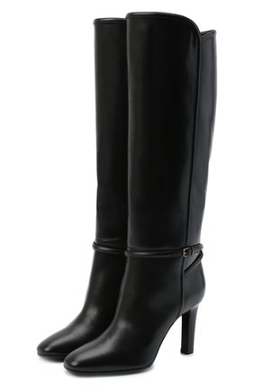Женские кожаные сапоги jane SAINT LAURENT черного цвета по цене 114000 руб., арт. 632629/1YU00 | Фото 1 Женские кожаные сапоги jane SAINT LAURENT черного цвета, арт. 632629/1YU00 | Фото 1
