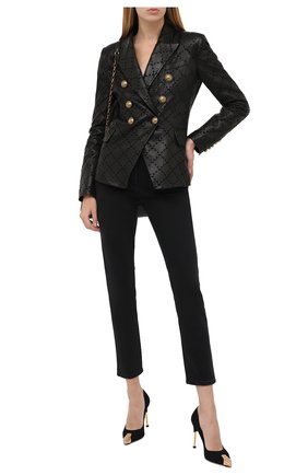 Женские джинсы BALMAIN темно-серого цвета по цене 95050 руб., арт. UF15515/D047 | Фото 2 Женские джинсы BALMAIN темно-серого цвета, арт. UF15515/D047 | Фото 2