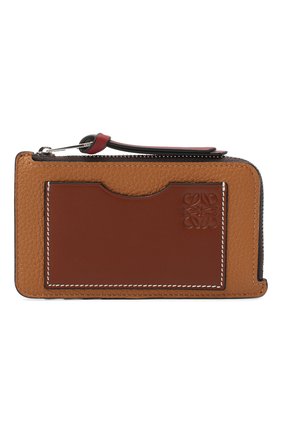Женский кожаный футляр для кредитных карт LOEWE светло-коричневого цвета по цене 26750 руб., арт. 124.12.U04 | Фото 1 Женский кожаный футляр для кредитных карт LOEWE светло-коричневого цвета, арт. 124.12.U04 | Фото 1