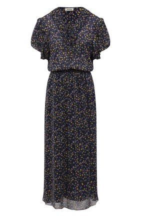 Женское платье из вискозы ZADIG&VOLTAIRE темно-синего цвета по цене 39950 руб., арт. WJCF0402F | Фото 1 Женское платье из вискозы ZADIG&VOLTAIRE темно-синего цвета, арт. WJCF0402F | Фото 1
