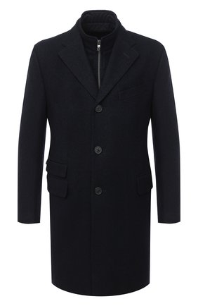 Мужской кашемировое пальто CORNELIANI темно-синего цвета по цене 249000 руб., арт. 861581-0812600/00 | Фото 1 Мужской кашемировое пальто CORNELIANI темно-синего цвета, арт. 861581-0812600/00 | Фото 1