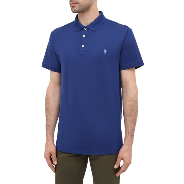 фото Хлопковое поло polo ralph lauren
