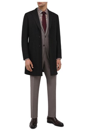 Мужские кожаные оксфорды SANTONI коричневого цвета по цене 65800 руб., арт. MCAZ16503SI5EKYBT50 | Фото 2 Мужские кожаные оксфорды SANTONI коричневого цвета, арт. MCAZ16503SI5EKYBT50 | Фото 2