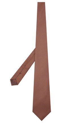 Мужской шелковый галстук BRIONI оранжевого цвета, арт. 062I00/09458 | Фото 2 (Материал: Текстиль, Шелк; Принт: С принтом; Региональные ограничения белый список (Axapta Mercury): RU)