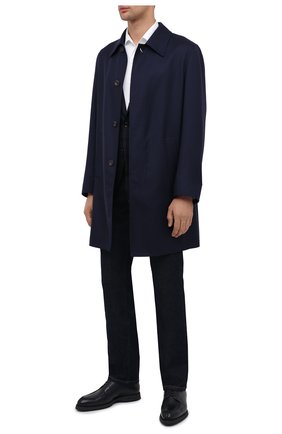 Мужские кожаные дерби BRIONI темно-синего цвета по цене 95750 руб., арт. QE2A0L/P7731 | Фото 2 Мужские кожаные дерби BRIONI темно-синего цвета, арт. QE2A0L/P7731 | Фото 2 (Материал внутренний: Натуральная кожа; Стили: Классический; Материал внешний: Кожа; Региональные ограничения белый список (Axapta Mercury): RU)