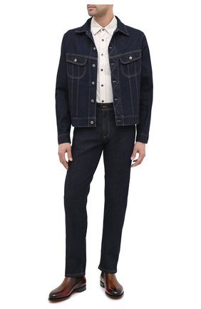 Мужская джинсовая куртка RALPH LAUREN темно-синего цвета по цене 89950 руб., арт. 790799577 | Фото 2 Мужская джинсовая куртка RALPH LAUREN темно-синего цвета, арт. 790799577 | Фото 2