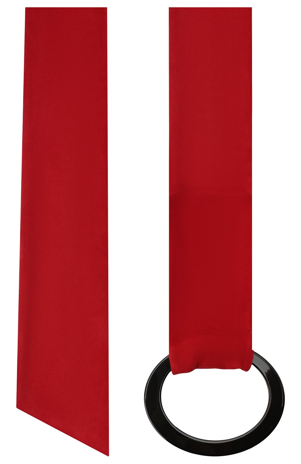 Женский кожаный ремень GIORGIO ARMANI красного цвета, арт. Y1I219/YTW6Y | Фото 2 (Материал: Натуральная кожа)