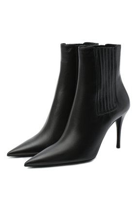 Женские кожаные ботильоны lexi SAINT LAURENT черного цвета по цене 83400 руб., арт. 630801/1N800 | Фото 1 Женские кожаные ботильоны lexi SAINT LAURENT черного цвета, арт. 630801/1N800 | Фото 1