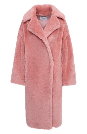 Женская шуба из экомеха FORTE DEI MARMI COUTURE розового цвета по цене 83500 руб., арт. 20WF7501-03 | Фото 1 Женская шуба из экомеха FORTE DEI MARMI COUTURE розового цвета, арт. 20WF7501-03 | Фото 1