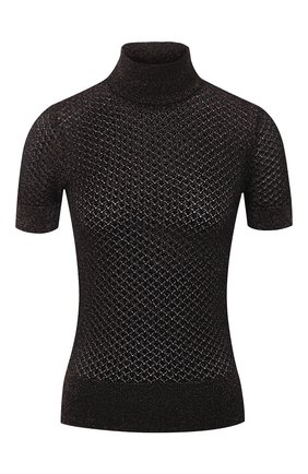 Женская пуловер из шерсти и вискозы DOLCE & GABBANA коричневого цвета по цене 66950 руб., арт. FX956T/JAM7M | Фото 1 Женская пуловер из шерсти и вискозы DOLCE & GABBANA коричневого цвета, арт. FX956T/JAM7M | Фото 1
