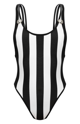 Женский слитный купальник BALMAIN черно-белого цвета по цене 36450 руб., арт. BKBGC0080 | Фото 1 Женский слитный купальник BALMAIN черно-белого цвета, арт. BKBGC0080 | Фото 1