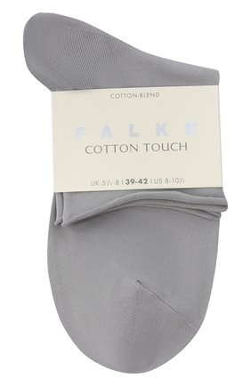 Женские носки FALKE серебряного цвета по цене 1470 руб., арт. 47539. | Фото 1 Женские носки FALKE серебряного цвета, арт. 47539. | Фото 1