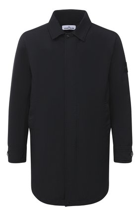 Мужской утепленный плащ STONE ISLAND темно-синего цвета по цене 97900 руб., арт. 731571349 | Фото 1 Мужской утепленный плащ STONE ISLAND темно-синего цвета, арт. 731571349 | Фото 1