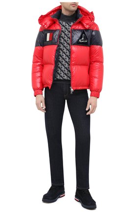 Мужские замшевые ботинки vancouver MONCLER темно-синего цвета по цене 45700 руб., арт. F2-09A-4F700-00-02S48 | Фото 2 Мужские замшевые ботинки vancouver MONCLER темно-синего цвета, арт. F2-09A-4F700-00-02S48 | Фото 2