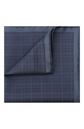 Мужской шелковый платок BRIONI темно-синего цвета по цене 13950 руб., арт. 071000/0942X | Фото 1 Мужской шелковый платок BRIONI темно-синего цвета, арт. 071000/0942X | Фото 1