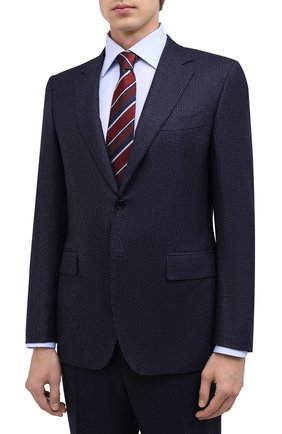 Мужской шерстяной костюм CANALI синего цвета по цене 136500 руб., арт. 11280/19/BF01213 | Фото 2 Мужской шерстяной костюм CANALI синего цвета, арт. 11280/19/BF01213 | Фото 2