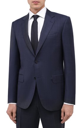Мужской шерстяной костюм CANALI темно-синего цвета по цене 136500 руб., арт. 11280/10/BF00070 | Фото 2 Мужской шерстяной костюм CANALI темно-синего цвета, арт. 11280/10/BF00070 | Фото 2