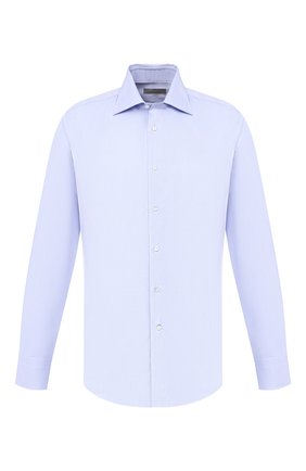 Мужская хлопковая сорочка CANALI голубого цвета по цене 15250 руб., арт. 705/GA00098 | Фото 1 Мужская хлопковая сорочка CANALI голубого цвета, арт. 705/GA00098 | Фото 1