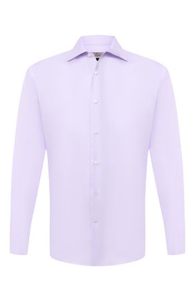 Мужская хлопковая сорочка CANALI сиреневого цвета по цене 34800 руб., арт. XX18/GX02030 | Фото 1 Мужская хлопковая сорочка CANALI сиреневого цвета, арт. XX18/GX02030 | Фото 1