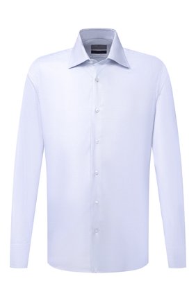 Мужская хлопковая сорочка CANALI голубого цвета по цене 29950 руб., арт. XX05/GX02027 | Фото 1 Мужская хлопковая сорочка CANALI голубого цвета, арт. XX05/GX02027 | Фото 1