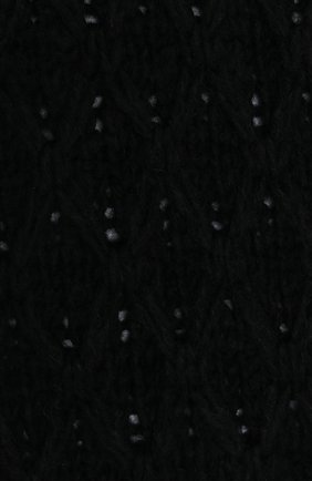 Мужской шерстяной шарф SAINT LAURENT черного цвета по цене 52950 руб., арт. 632723/4YG24 | Фото 2 Мужской шерстяной шарф SAINT LAURENT черного цвета, арт. 632723/4YG24 | Фото 2