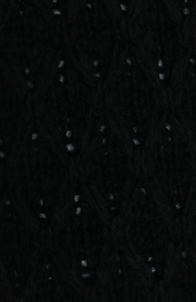 Мужской шерстяной шарф SAINT LAURENT черного цвета, арт. 632723/4YG24 | Фото 2 (Материал: Шерсть, Текстиль; Кросс-КТ: шерсть; Мужское Кросс-КТ: Шарфы - шарфы)