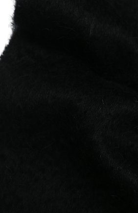 Мужской шерстяной шарф SAINT LAURENT черного цвета по цене 33650 руб., арт. 625821/4YC89 | Фото 2 Мужской шерстяной шарф SAINT LAURENT черного цвета, арт. 625821/4YC89 | Фото 2