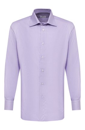 Мужская хлопковая сорочка BRIONI сиреневого цвета по цене 52700 руб., арт. RCA20L/0909Z | Фото 1 Мужская хлопковая сорочка BRIONI сиреневого цвета, арт. RCA20L/0909Z | Фото 1