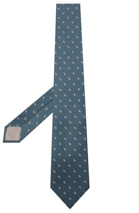 Мужской комплект из галстука и платка BRIONI бирюзового цвета по цене 29200 руб., арт. 08A900/0940W | Фото 2 Мужской комплект из галстука и платка BRIONI бирюзового цвета, арт. 08A900/0940W | Фото 2 (Материал: Текстиль)