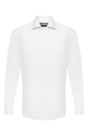 Мужская хлопковая сорочка CANALI белого цвета по цене 43100 руб., арт. XX18/GX02030 | Фото 1 Мужская хлопковая сорочка CANALI белого цвета, арт. XX18/GX02030 | Фото 1 (Материал внешний: Хлопок; Рукава: Длинные; Длина (для топов): Стандартные; Случай: Формальный; Стили: Классический; Воротник: Акула; Манжеты: На пуговицах; Мужское Кросс-КТ: Сорочка-одежда; Принт: Однотонные)