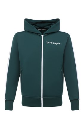 Мужская толстовка PALM ANGELS темно-зеленого цвета по цене 44150 руб., арт. PMBD025E20FAB0035501 | Фото 1 Мужская толстовка PALM ANGELS темно-зеленого цвета, арт. PMBD025E20FAB0035501 | Фото 1