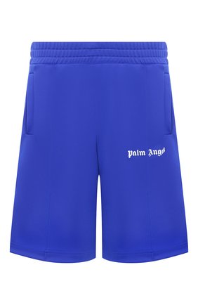 Мужские шорты PALM ANGELS синего цвета по цене 24650 руб., арт. PMCB011E20FAB0054501 | Фото 1 Мужские шорты PALM ANGELS синего цвета, арт. PMCB011E20FAB0054501 | Фото 1