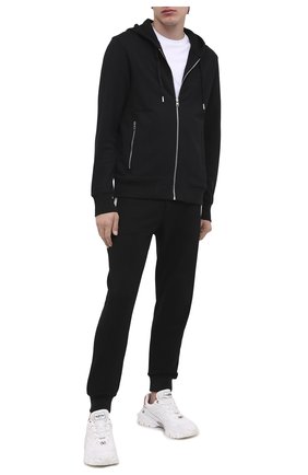 Мужской хлопковые джоггеры ALEXANDER MCQUEEN черного цвета по цене 79950 руб., арт. 625380/QPX43 | Фото 2 Мужской хлопковые джоггеры ALEXANDER MCQUEEN черного цвета, арт. 625380/QPX43 | Фото 2