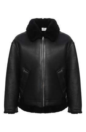 Мужская дубленка VETEMENTS черного цвета по цене 373000 руб., арт. UAH21JA017 2403/M | Фото 1 Мужская дубленка VETEMENTS черного цвета, арт. UAH21JA017 2403/M | Фото 1