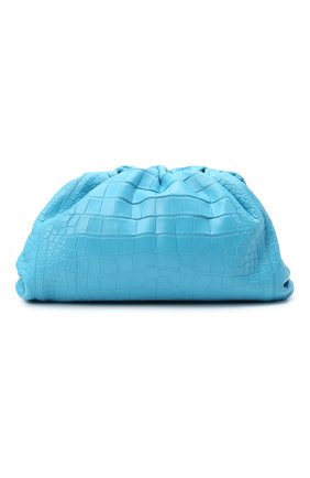 Женский клатч pouch из кожи аллигатора BOTTEGA VENETA голубого цвета по цене 1980000 руб., арт. 576227/VCPX0/AMIS | Фото 1 Женский клатч pouch из кожи аллигатора BOTTEGA VENETA голубого цвета, арт. 576227/VCPX0/AMIS | Фото 1