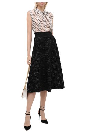 Женская шелковый топ GIORGIO ARMANI бежевого цвета по цене 146500 руб., арт. 0WHCKZ17/TZ634 | Фото 2 Женская шелковый топ GIORGIO ARMANI бежевого цвета, арт. 0WHCKZ17/TZ634 | Фото 2