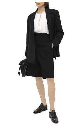 Женская кожаные оксфорды CASADEI черного цвета по цене 48950 руб., арт. 1C184R0201C10069000 | Фото 2 Женская кожаные оксфорды CASADEI черного цвета, арт. 1C184R0201C10069000 | Фото 2