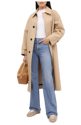 Женские замшевые кеды ball star GOLDEN GOOSE DELUXE BRAND бежевого цвета по цене 43250 руб., арт. GWF00117.F000825 | Фото 2 Женские замшевые кеды ball star GOLDEN GOOSE DELUXE BRAND бежевого цвета, арт. GWF00117.F000825 | Фото 2