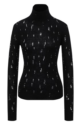 Женская водолазка SAINT LAURENT черного цвета по цене 96050 руб., арт. 631762/YASI2 | Фото 1 Женская водолазка SAINT LAURENT черного цвета, арт. 631762/YASI2 | Фото 1